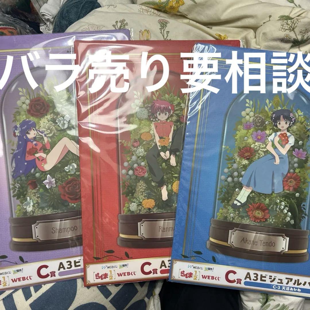 完璧 らんま webくじ C賞 パネル あかね 女らんま シャンプ カードダスその他