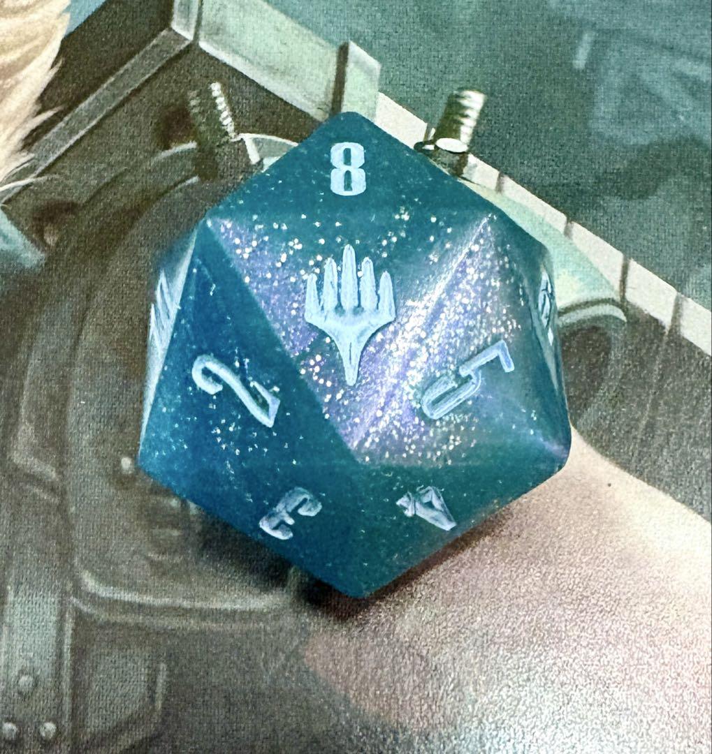 20面ダイス　クリスタル　MTG ファイナルファンタジーコラボ MTG FFコラボ 20面ダイスカウンター5色セット 20面サイコロ
