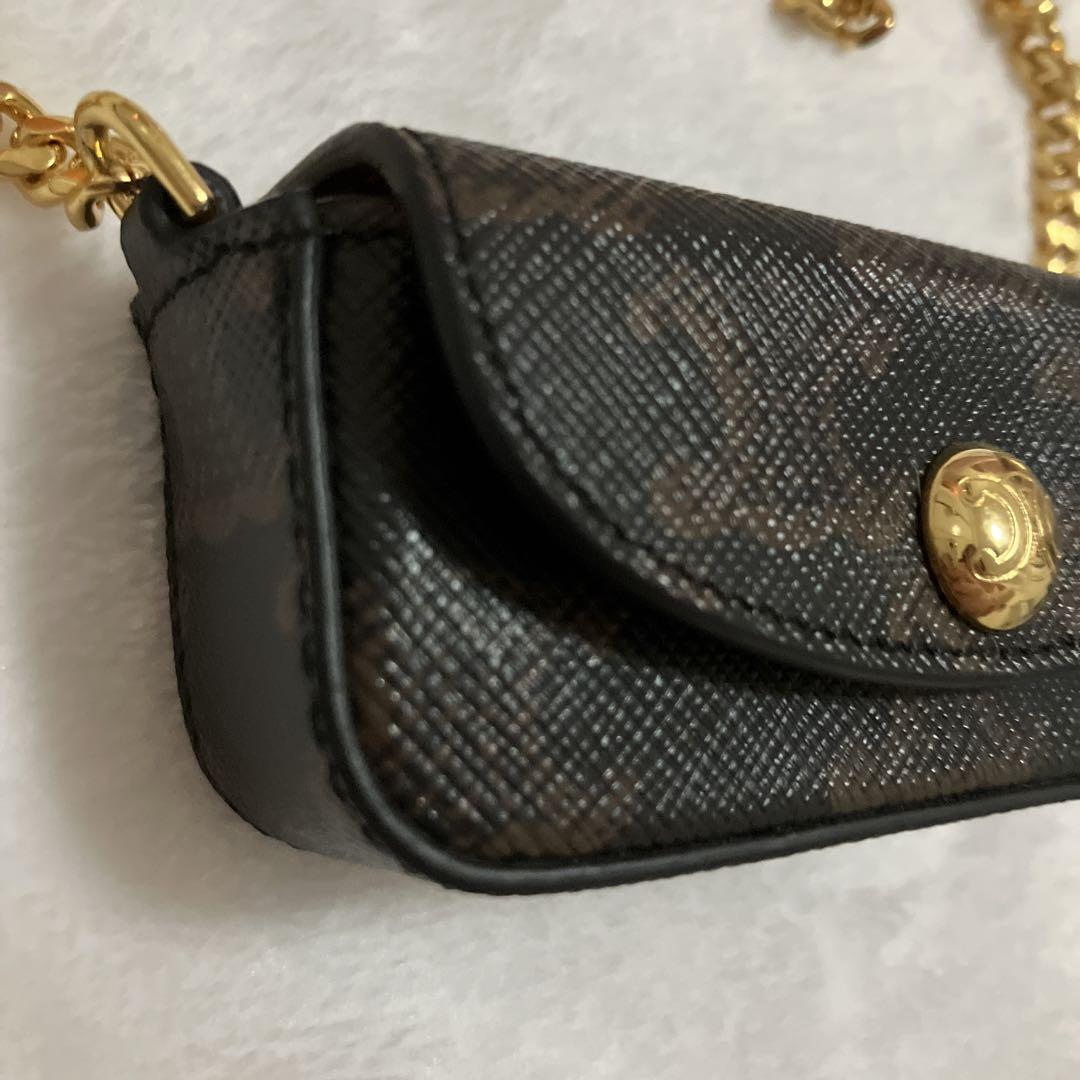 CELINE セリーヌ　チェーン付き リップケース　トリオンフキャンバス　バッグ
