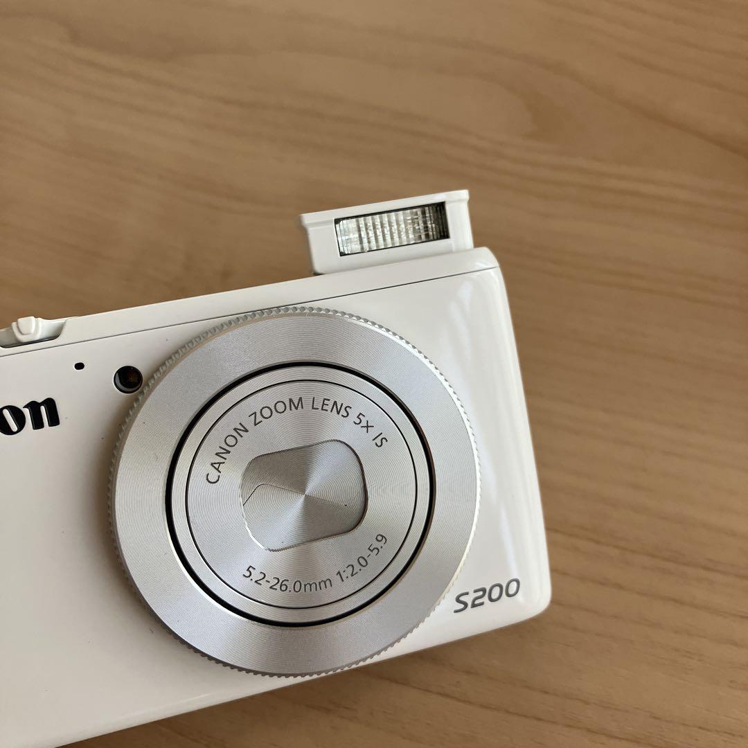 Canon PowerShot S200 ホワイト