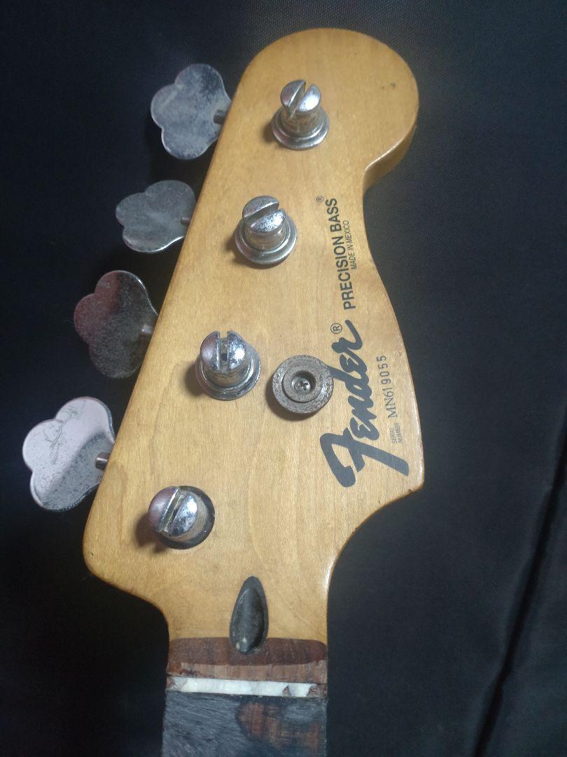 Fender メキシコPJタイプ、レリック仕様ボディ、ネック、ジャンク品！ Fender メキシコPJタイプ、レリック仕様ボディ、ネック