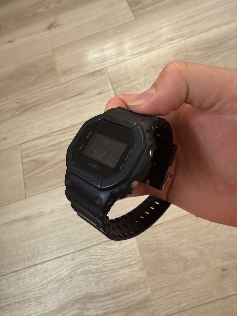 CASIO G-SHOCK デジタル腕時計 ブラック