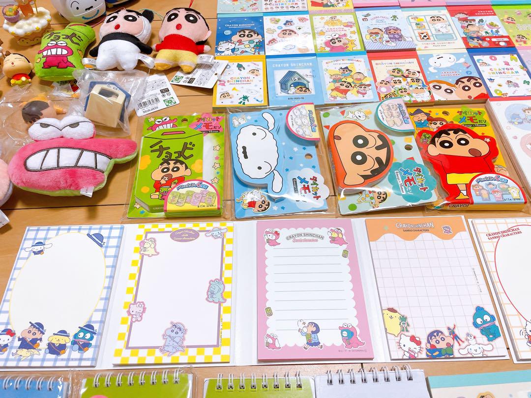 クレヨンしんちゃん メモ帳 大量まとめ売り おすそ分け - メルカリ