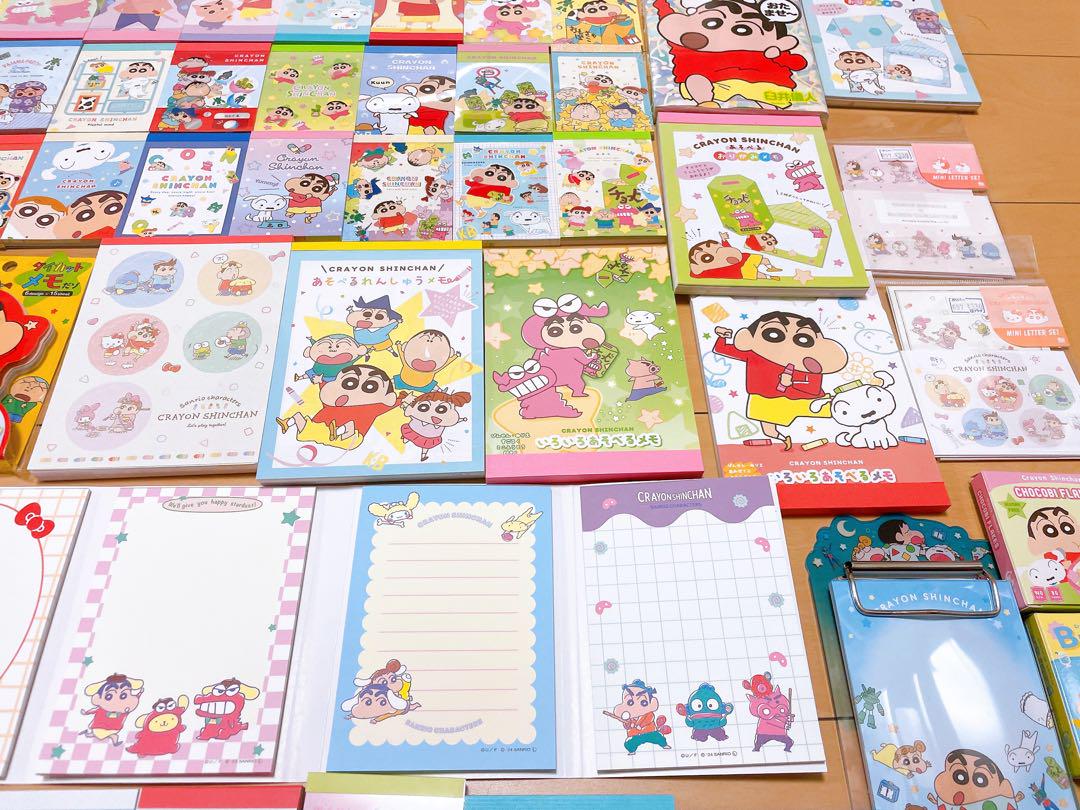 クレヨンしんちゃん メモ帳 大量まとめ売り おすそ分け - メルカリ