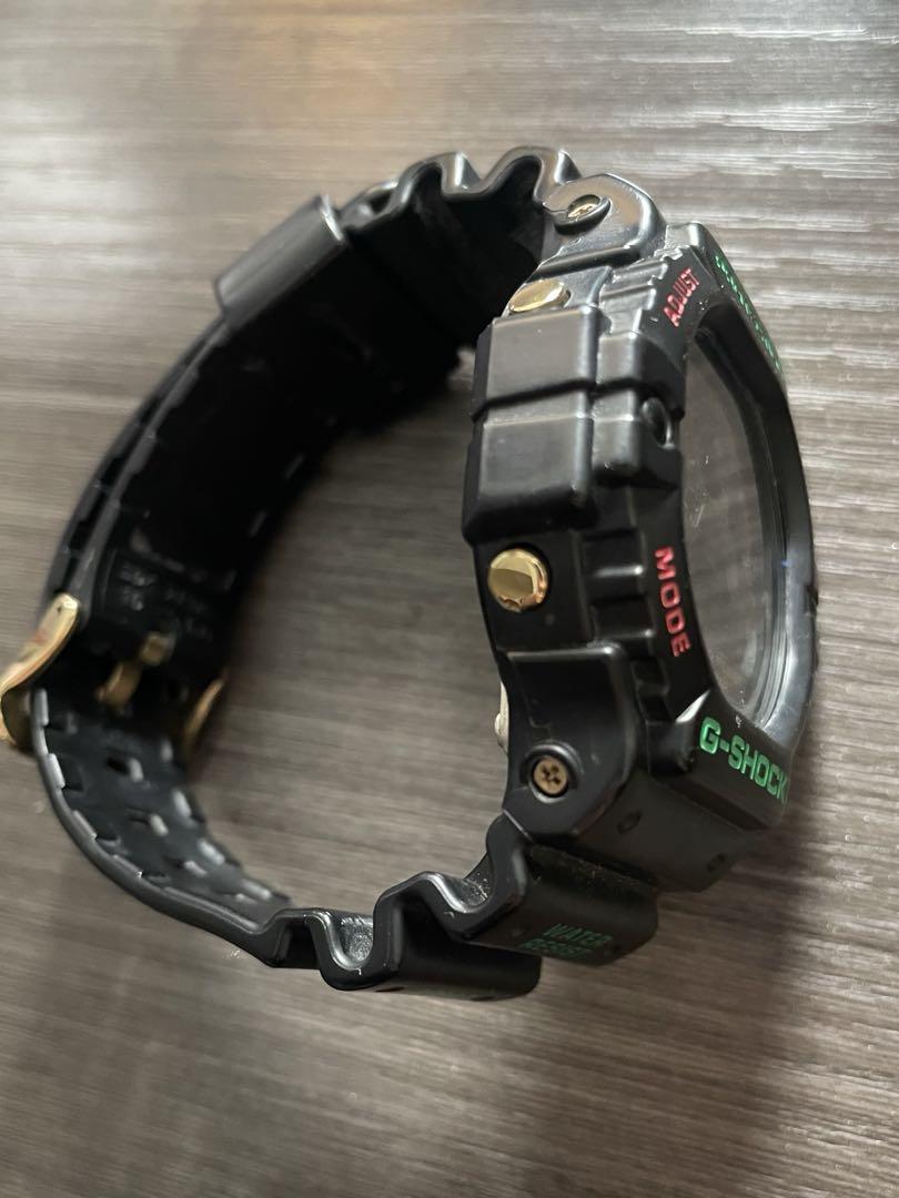 G-SHOCK デジタル腕時計 ブラック/グリーン - 時計オンライン ストア