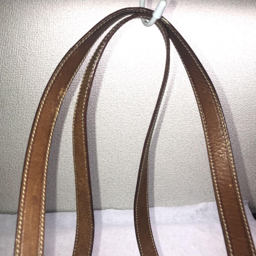【希少品・美品】オールドCELINE ブラウン ハンドバッグ
