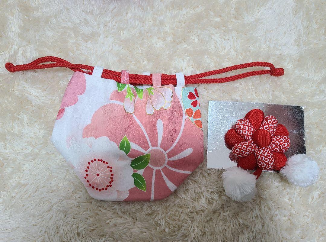 七五三　女の子　3歳　着物　被布セット　京都花ひめ