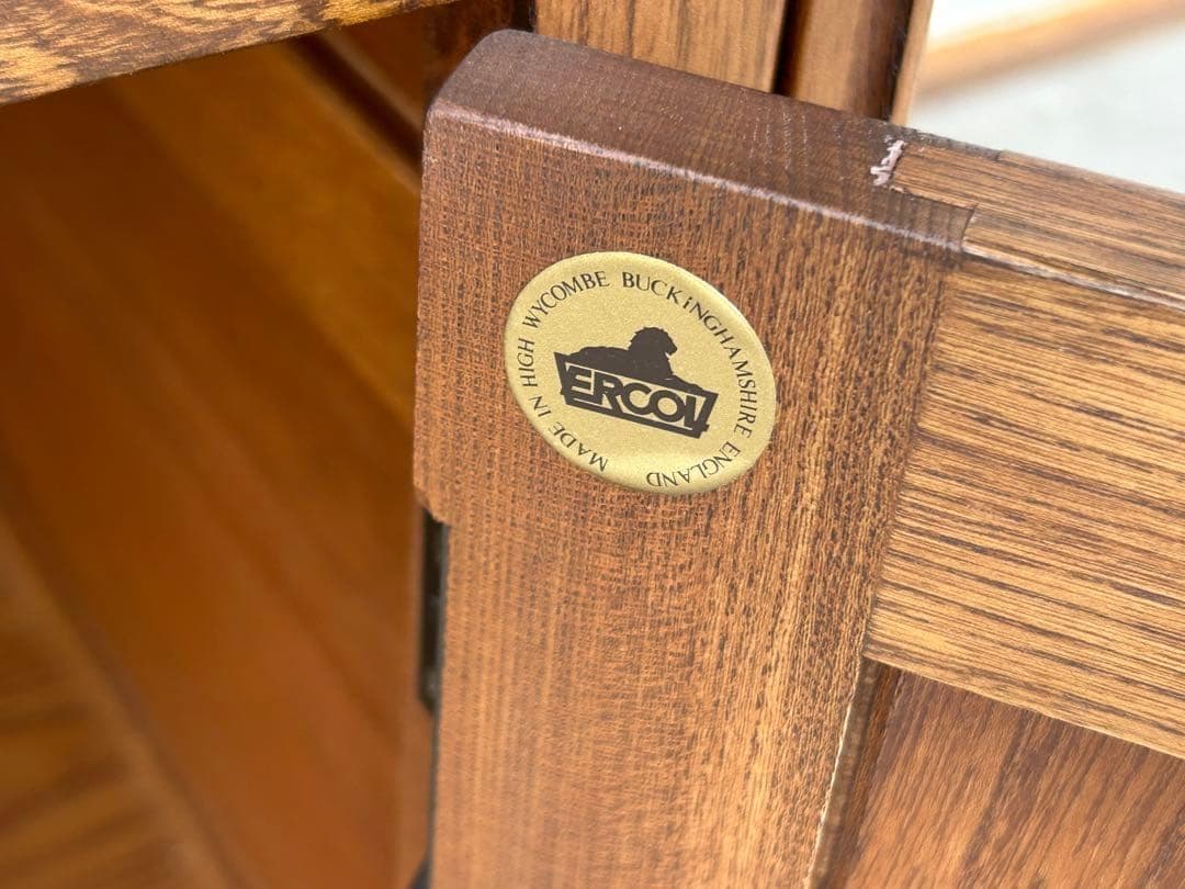 カリモク】ヴィンテージ コロニアル キャビネット サイドボード 収納棚