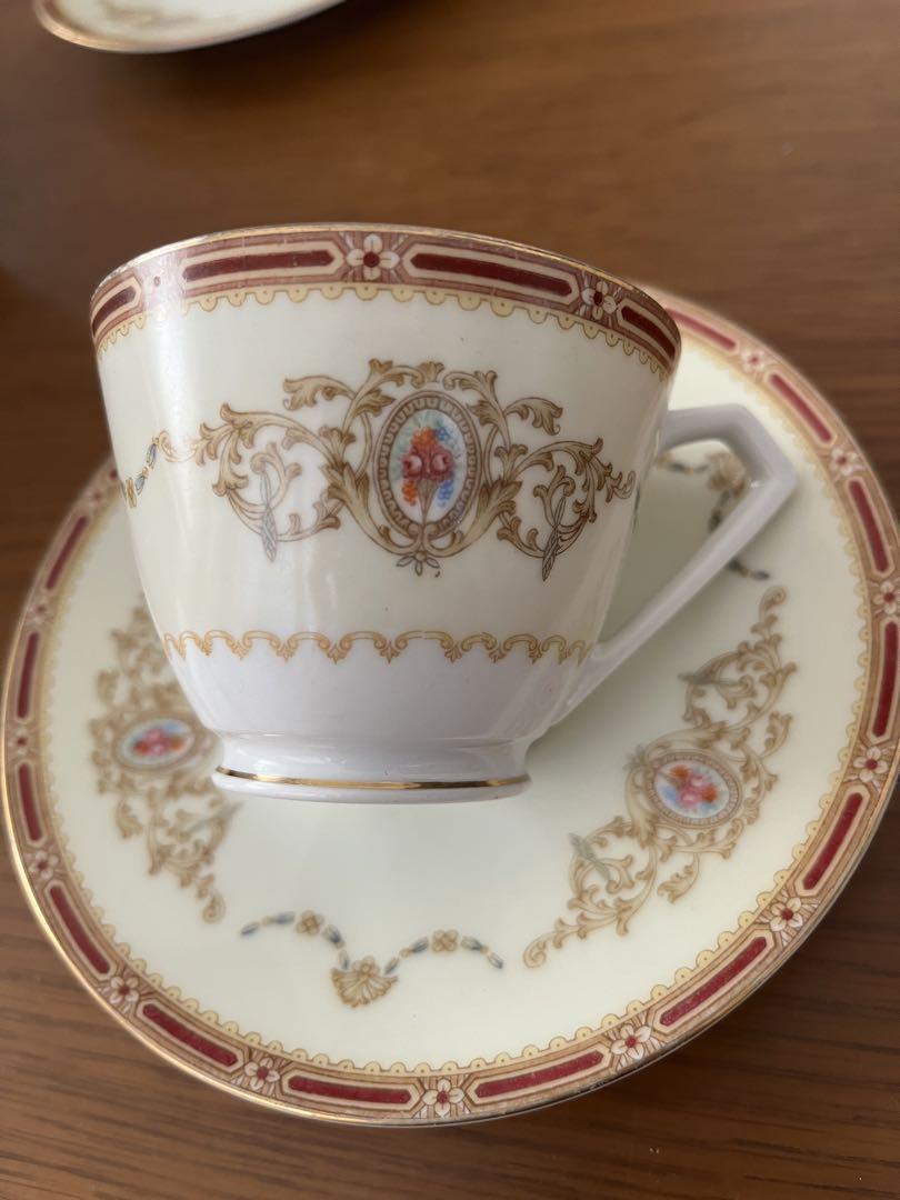 オールドノリタケ#カップ&ソーサー5客