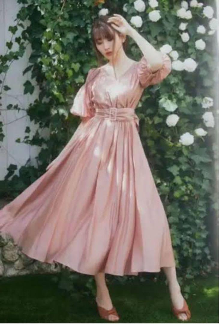 Herlipto Airy Volume Sleeve Dress 長袖・七分袖