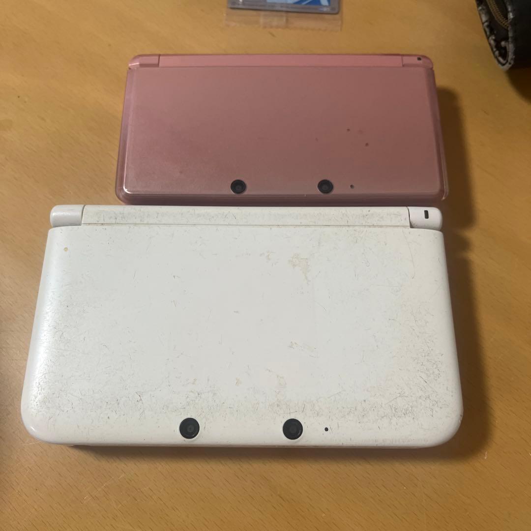 ニンテンドー3DS LL ホワイト　ピンク