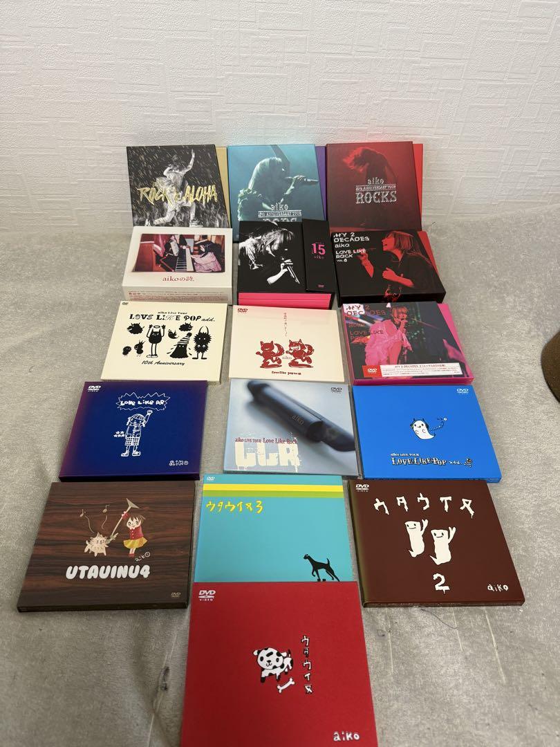 aiko CD DVD グッズ　セット　まとめ売り 匿名配送】aiko CD DVD等 グッズのまとめ売り 引退品 - メルカリ
