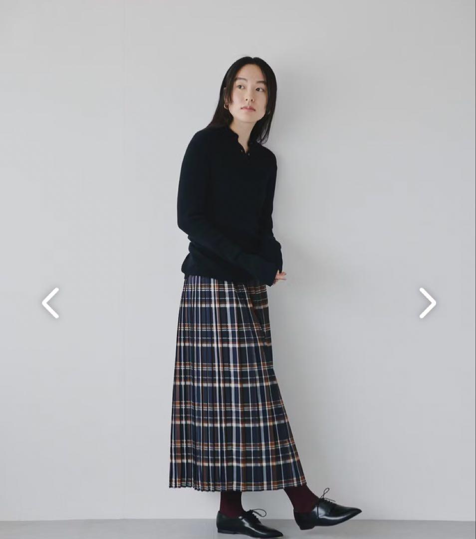 sosotto ソソット チェック柄プリーツスカート タータン SIZE 北欧 暮らしの道具店