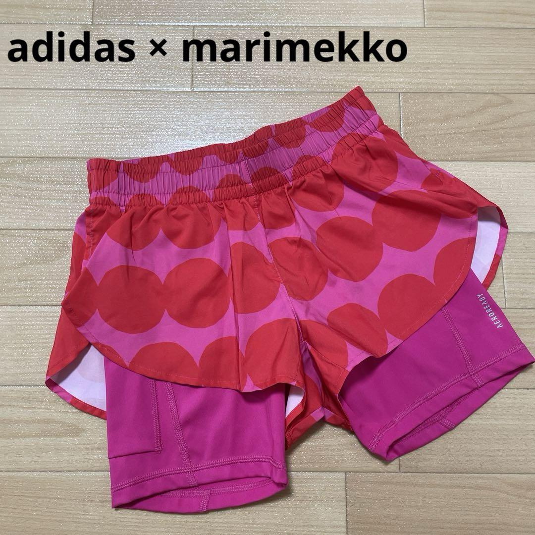 アディダス adidasマリメッコ ショートパンツ ショーツ コラボ