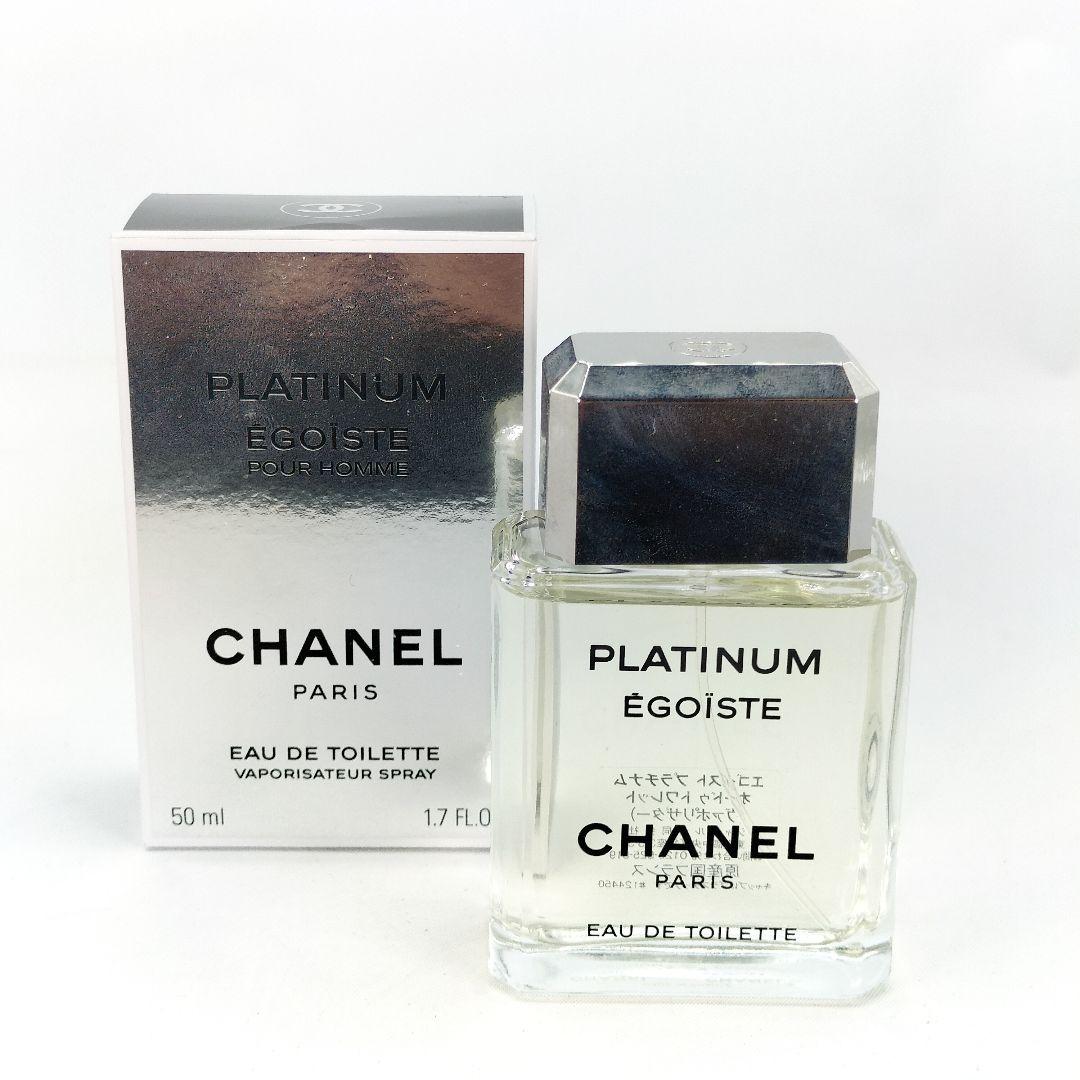 未使用 CHANEL EGOIST PLATINUM オードトワレット 50ml - メルカリ