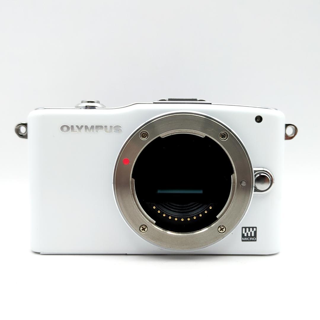 シャッター回数987】OLYMPUS E-PM1 レンズキット ミラーレス一眼
