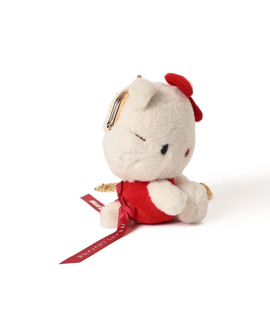 BEAMS COUTURE ハローキティのがま口ぬいぐるみみポシェット