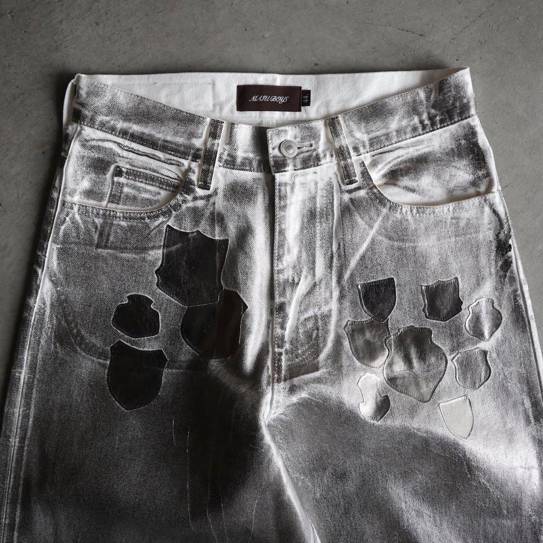 パンツ \"MASU BOYS\" EMBLEM BAGGY JEANS 44