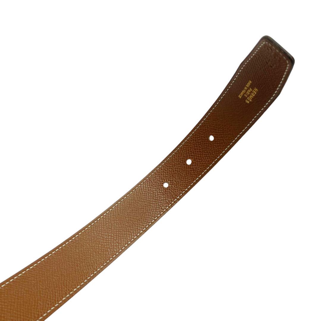 ⭐️美品⭐️ エルメス レザー ベルト 68 ブラック バックルなし