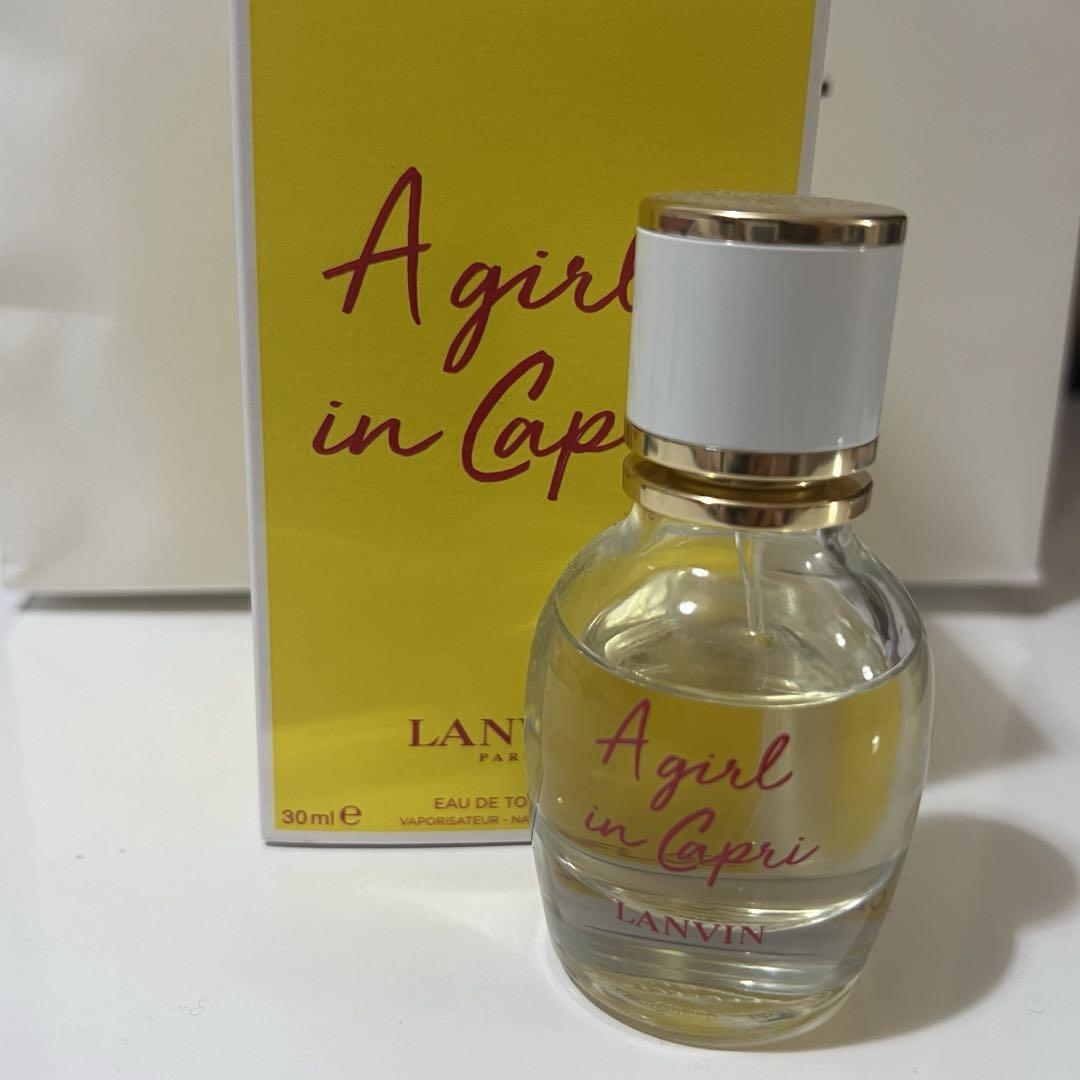 LANVIN ランバン アガールインカプリ オードトワレ30ml - メルカリ