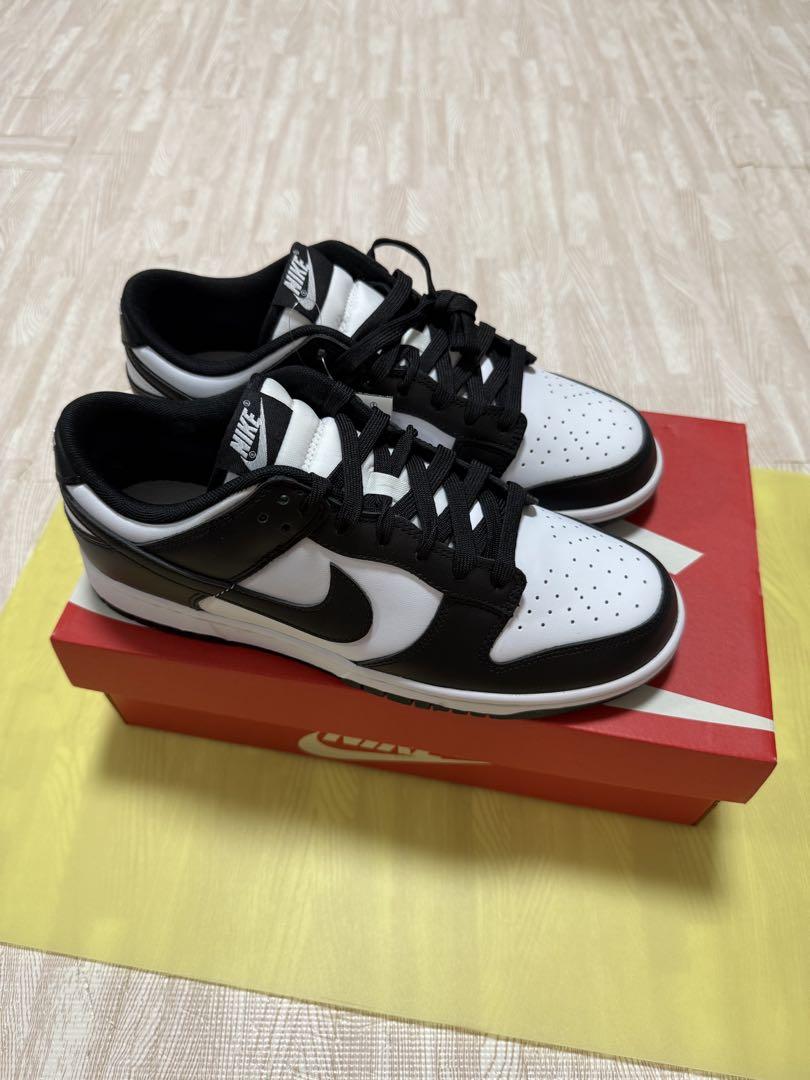 靴 Nike Dunk Low Retro \"Panda/White/Black\"