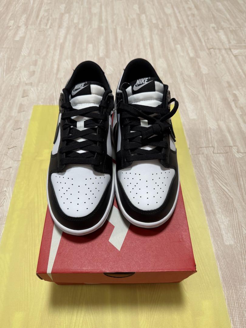 靴 Nike Dunk Low Retro \"Panda/White/Black\"