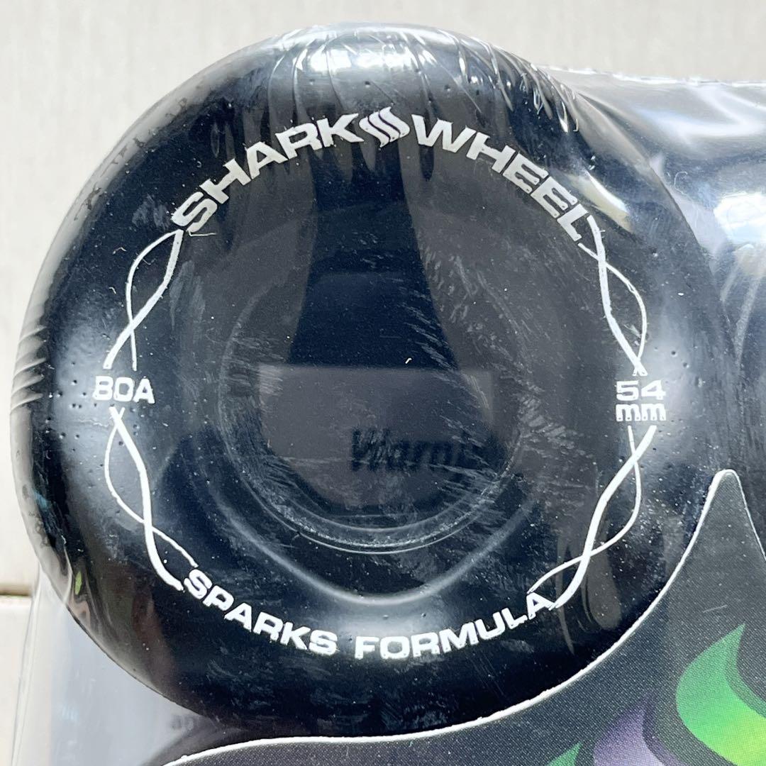 01☆新品 未開封☆ シャークウィール 54mm 80a ブラック
