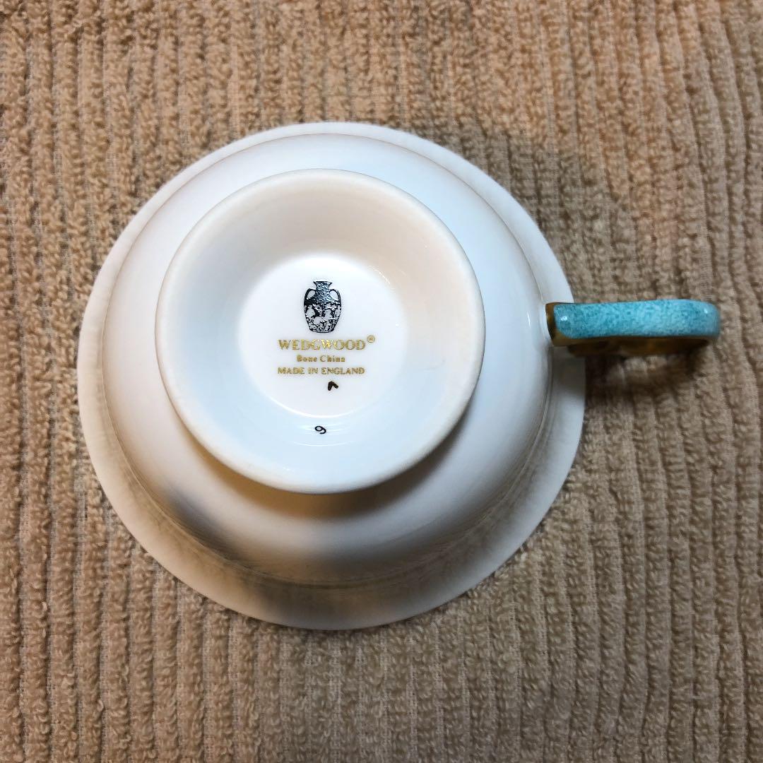 ウェッジウッド ターコイズ カップ&ソーサ mrc3C-m54064864182 ユーランダーパウダー 超激安人気