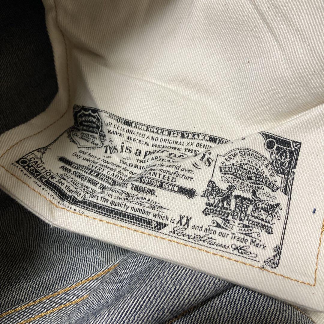 新品未使用タグ付✨️Levi's 501 赤耳 デニW32 L34 濃紺 リジット
