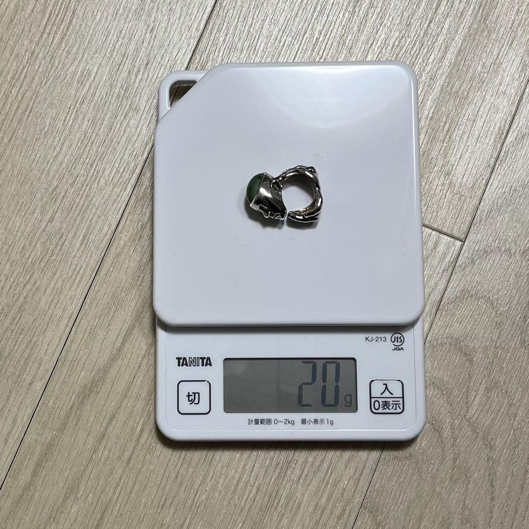 シルバー デザイン　リング　個性的　silver