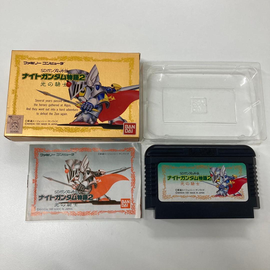 【希少・レア】SDガンダム外伝 ナイトガンダム物語1~3 ファミリーコンピュータ 【希少・レア】SDガンダム外伝 ナイトガンダム物語1~3 ファミリーコンピュータ