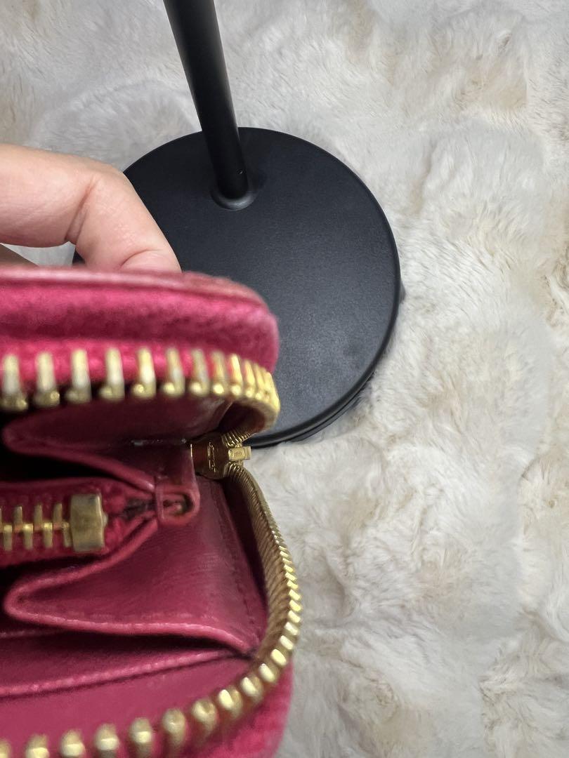 PRADA プラダ　サフィアーノレザー　ピンク　長財布　正規品　ラウンドジップ