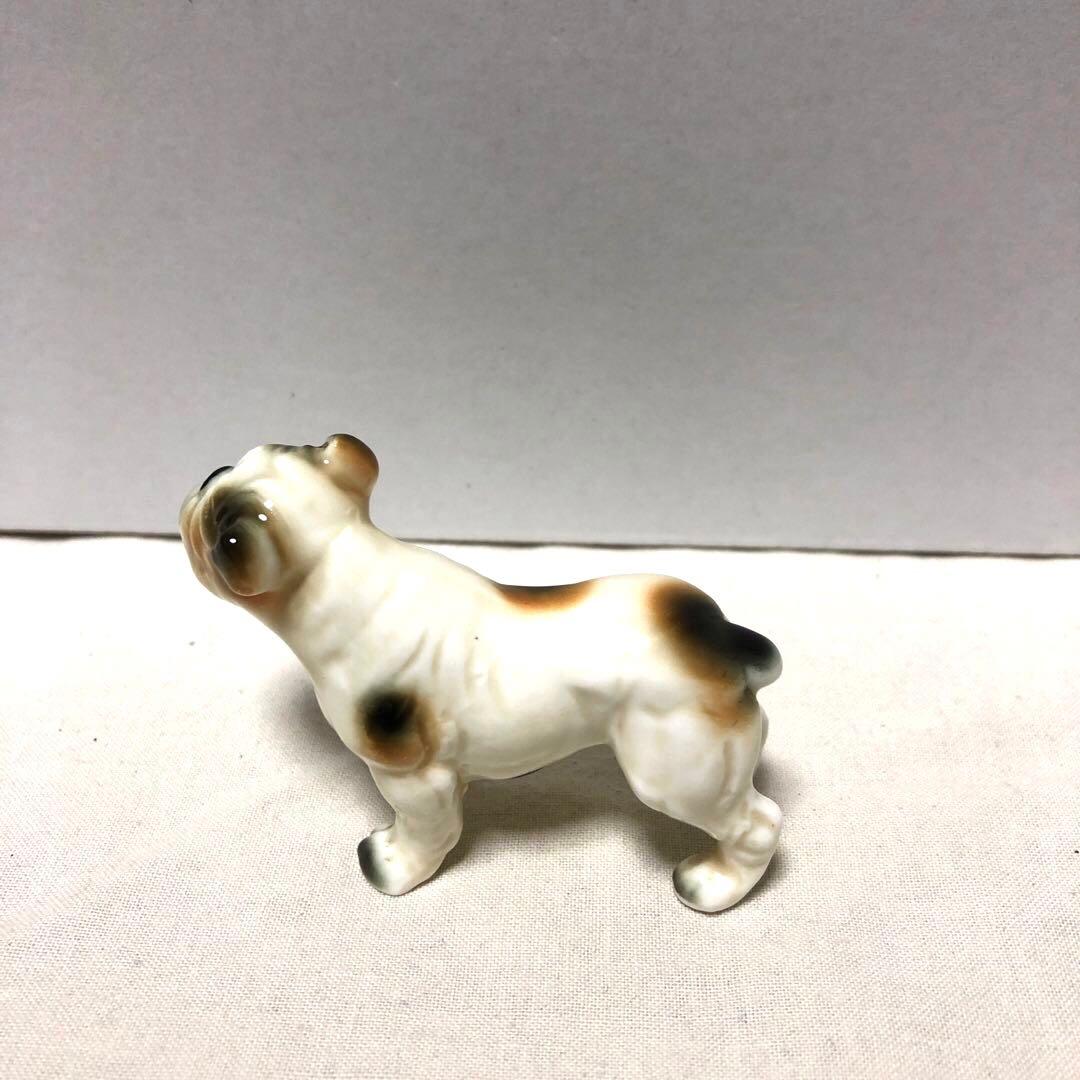 BONE CHINA 置き物( 犬 ) ミニサイズ 置物