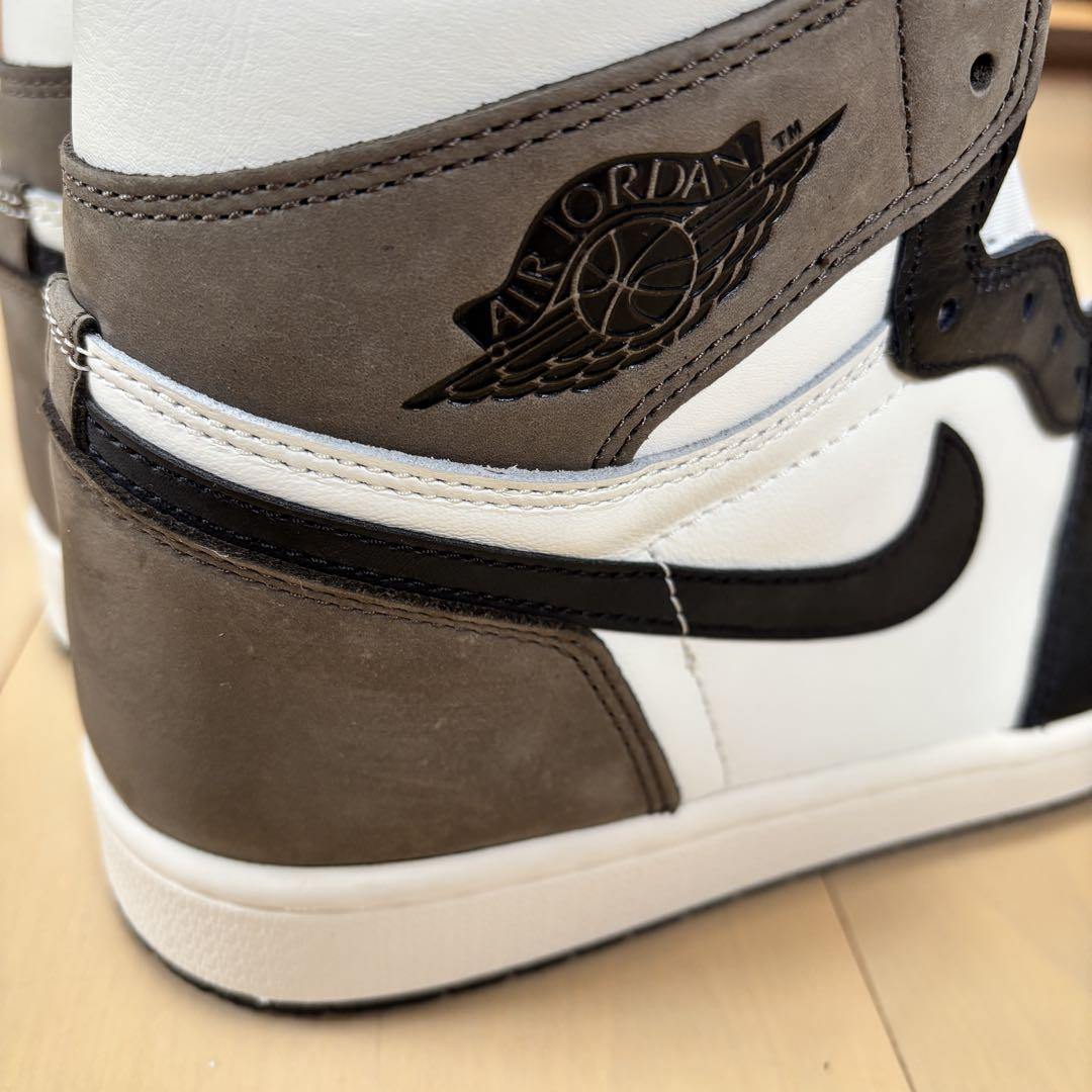 Nike Air Jordan 1 Sail Dark Mocha （未使用）