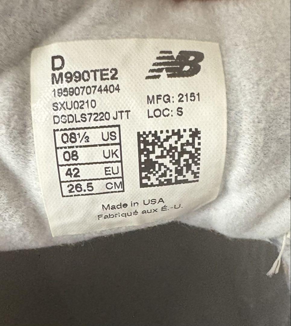 new balance m990 te2
