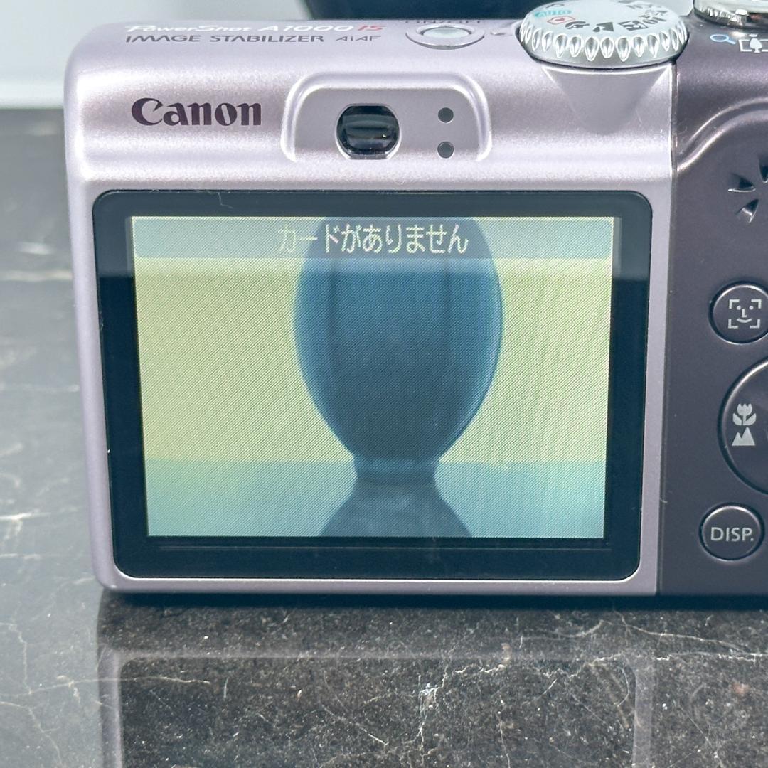 【美品】Canon PowerShot A1000 IS 単3電池駆動 美品】Canon PowerShot A1000 IS 単3電池駆動 - メルカリ
