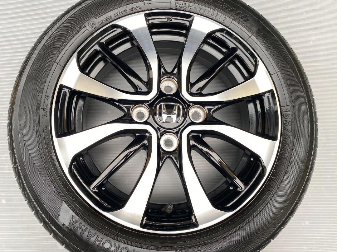ホンダ N-BOX 純正Ｈ ヨコハマブルーアース 155/65R14 4本
