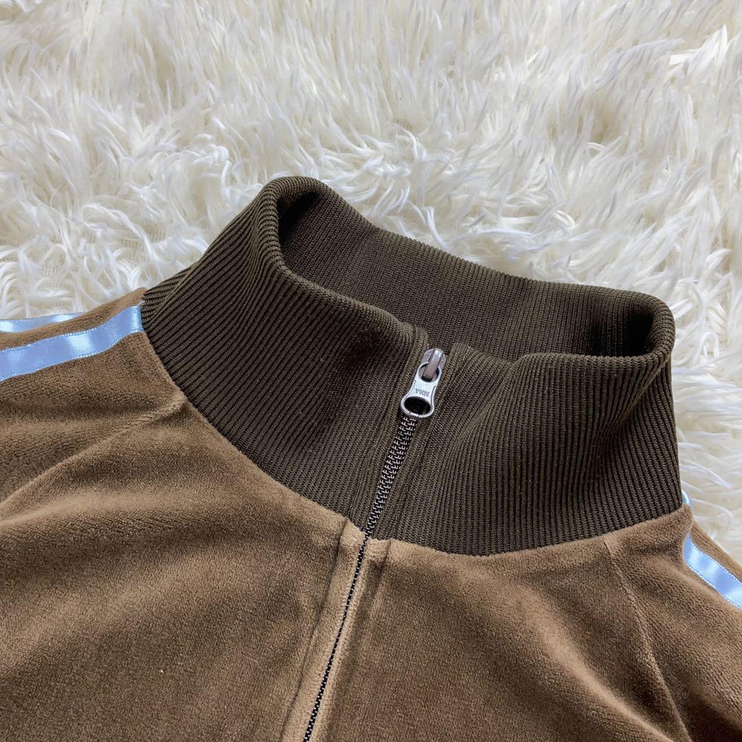 FRED PERRY メンズ ワンポイント ベロア ジャージ トラック FRED PERRY メンズ ワンポイント ベロア ジャージ トラック