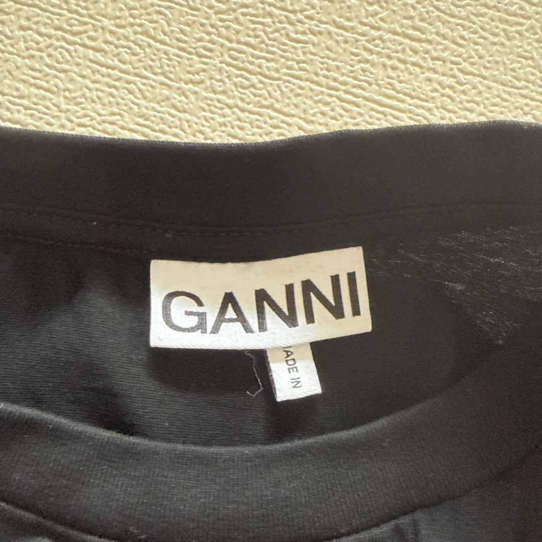 美品　GANNI PUPPY LOVE RELAXED T-SHIRT