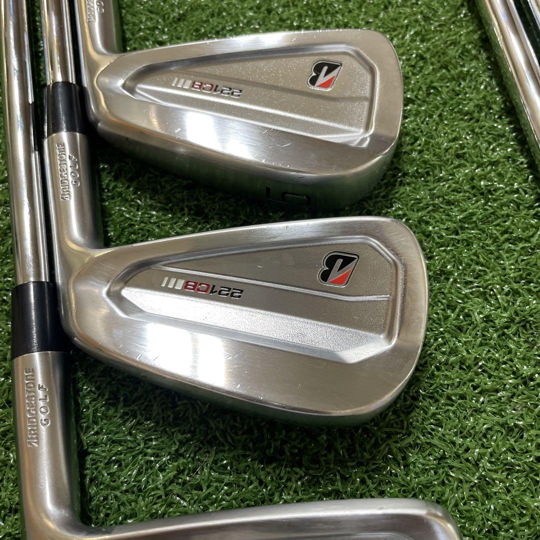ブリヂストン 221CB モーダス TOUR 115 x 5〜pw 6本