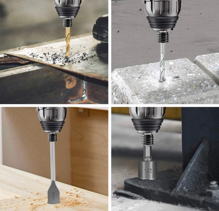 ドリルビット，インパクトドライバー ビットセット，112ピース