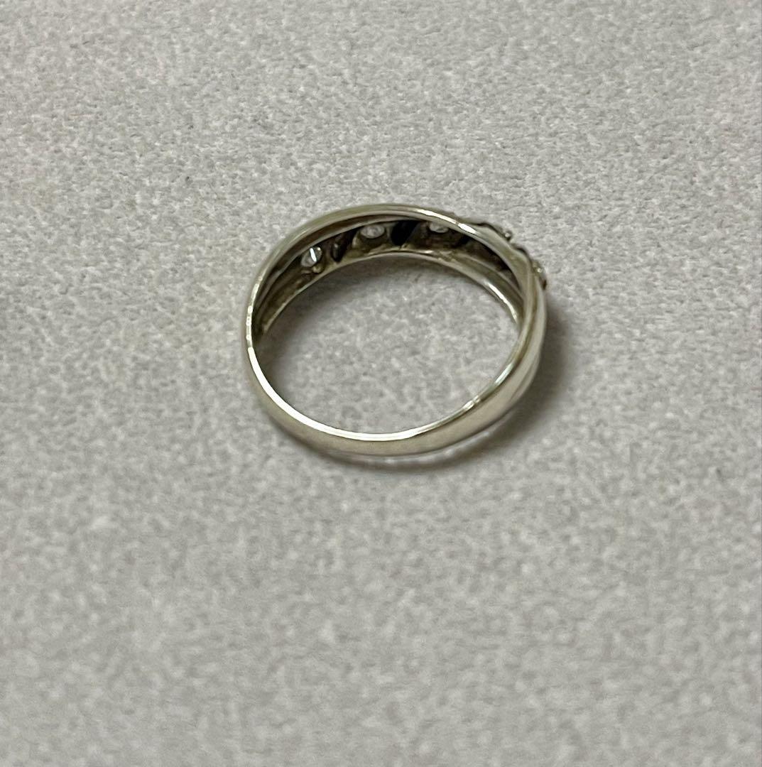 PT100 プラチナ 0.2 ct ダイヤモンドリング ヴィンテージ