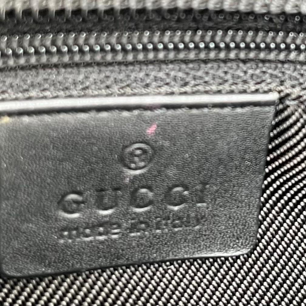 GUCCI グッチトートバッグGGキャンバスレザーA4可