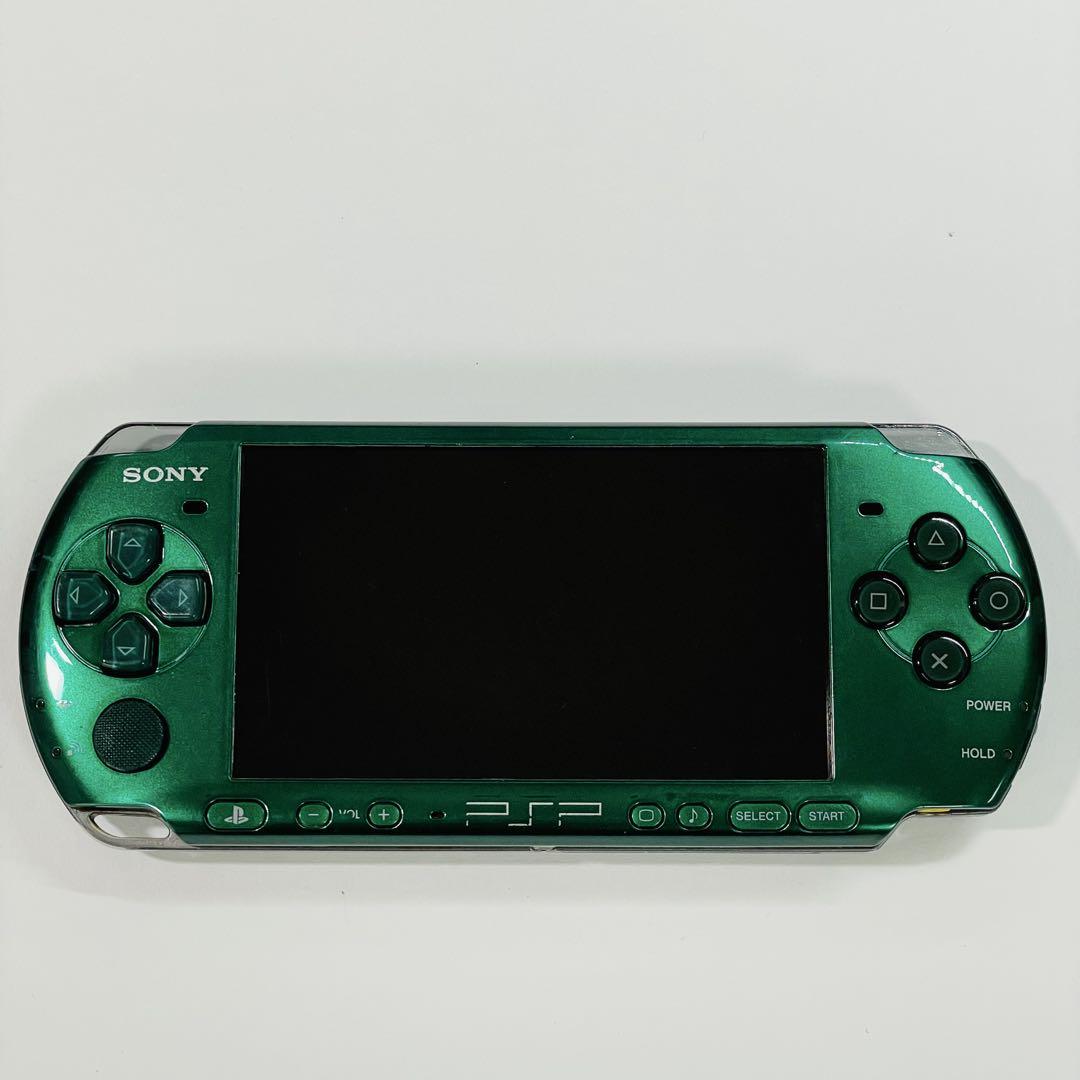 【美品‼︎】SONY PSP-3000 スピリティッドグリーン 本体