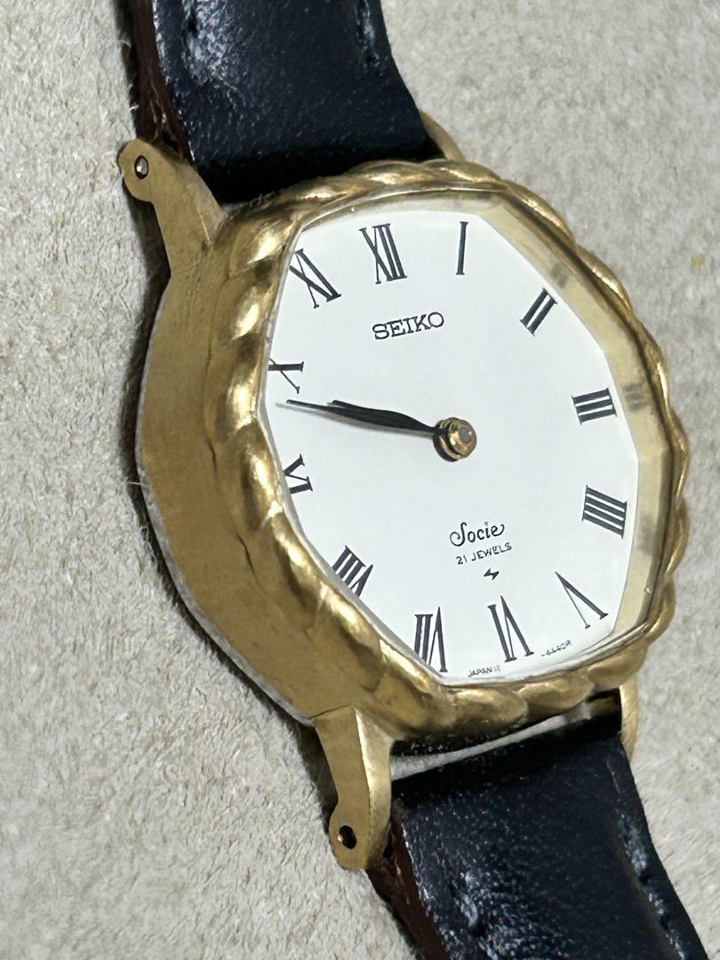 SEIKOセイコーSOCIEソシエ手巻き式レディース　稼働品
