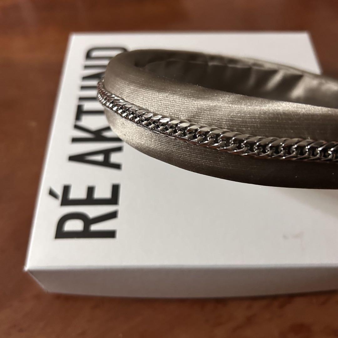 RE AKTUND リアクタント　シルバー　カチューシャ　美品