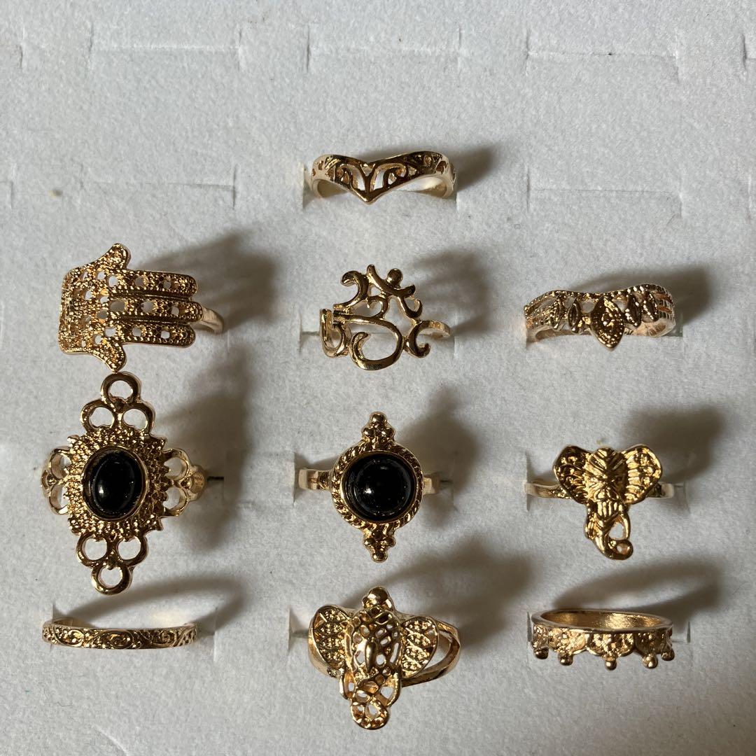 楽天市場】指輪 リング セット アクセサリー ジュエリー