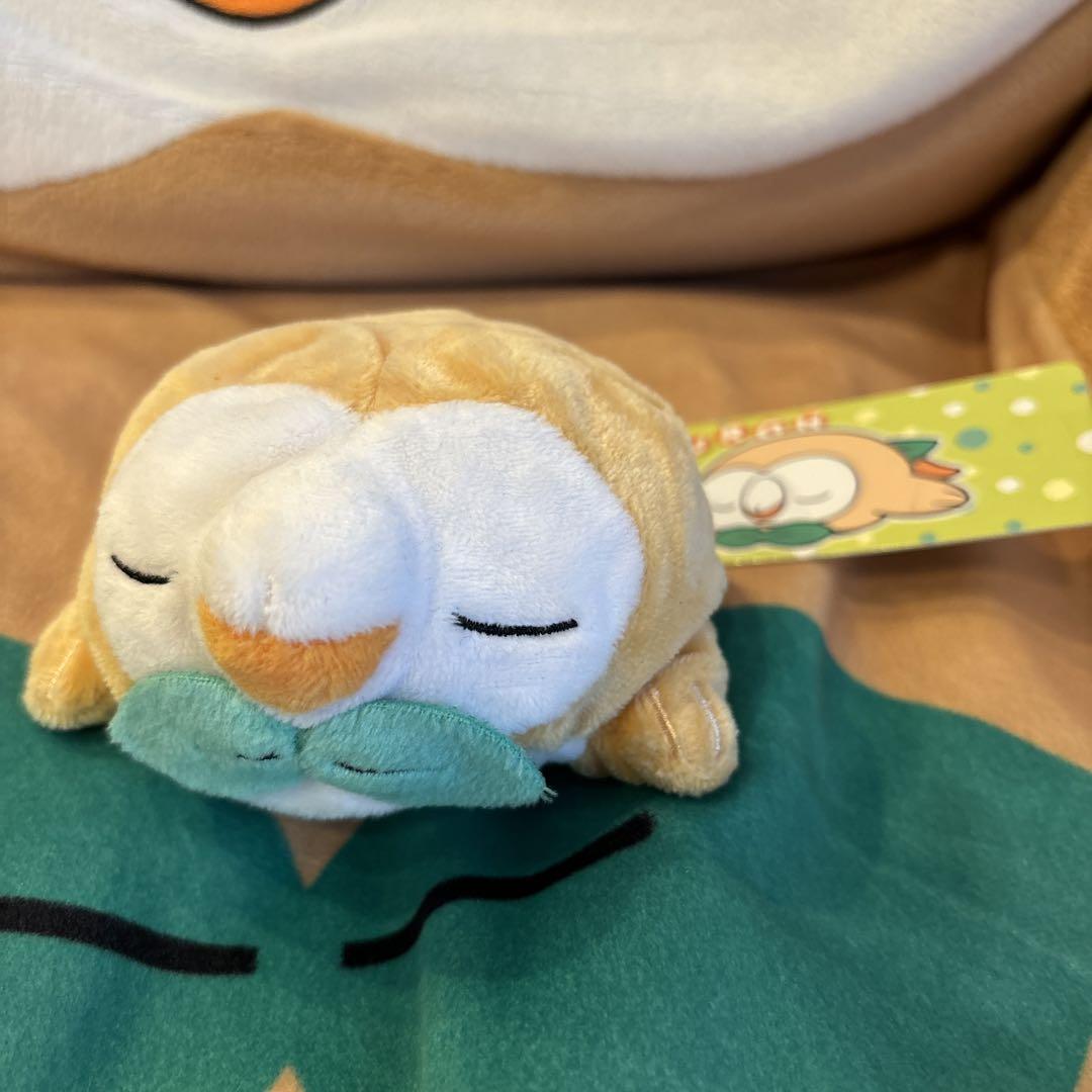 新品◆モクロー くったりぬいぐるみ おやすみVer. ポケモンセンター ポケピース／ぬいぐるみ（おやすみVer.）／モクロー ｜【公式