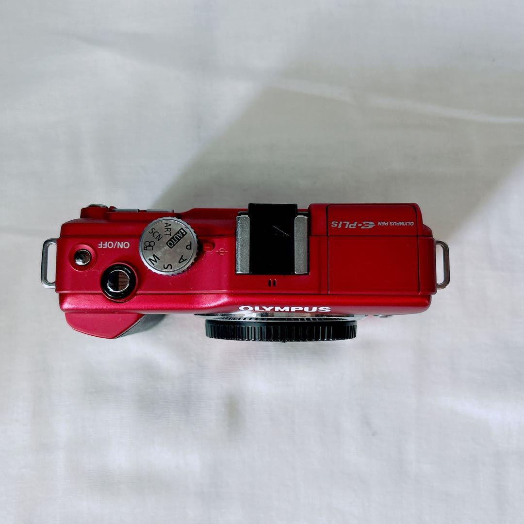 ⭐ OLYMPUS ミラーレス一眼 E-PL1s ダブルズームキット レッド ⭐