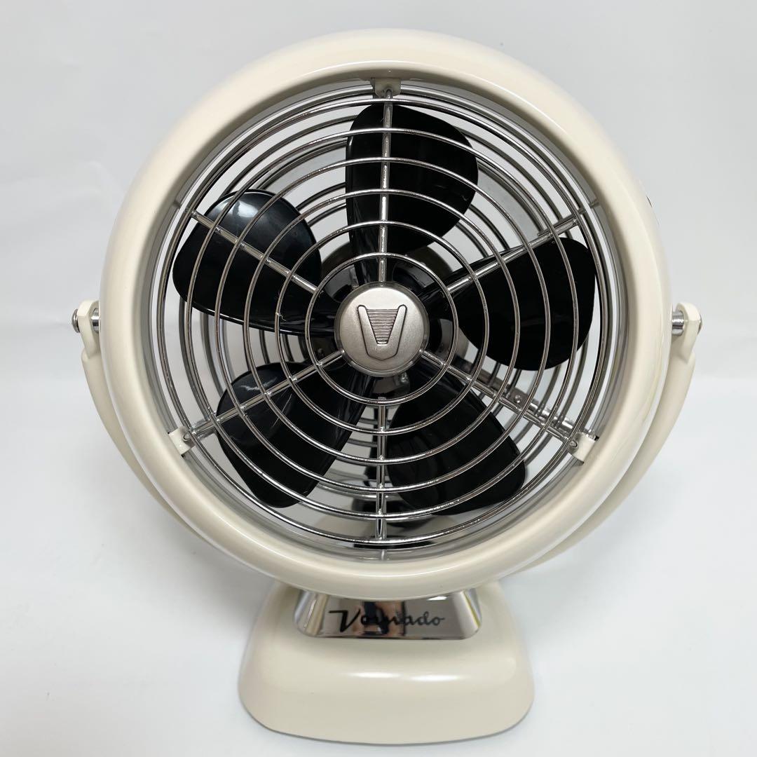 【美品】ボルネード サーキュレーター ビンテージホワイトVFANJR-JP